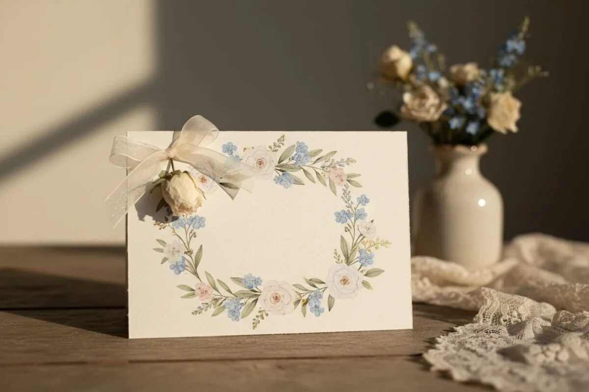 Comment personnaliser une carte de remerciement pour honorer un proche disparu ?