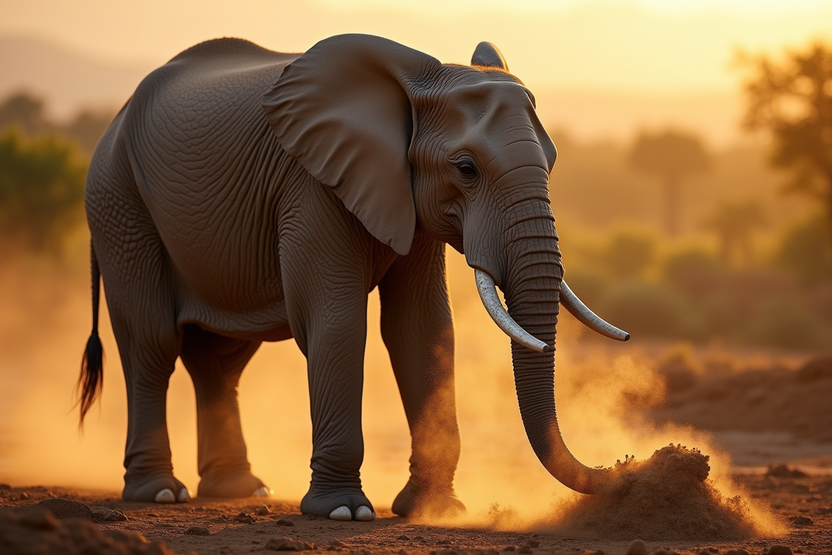 Un éléphant d