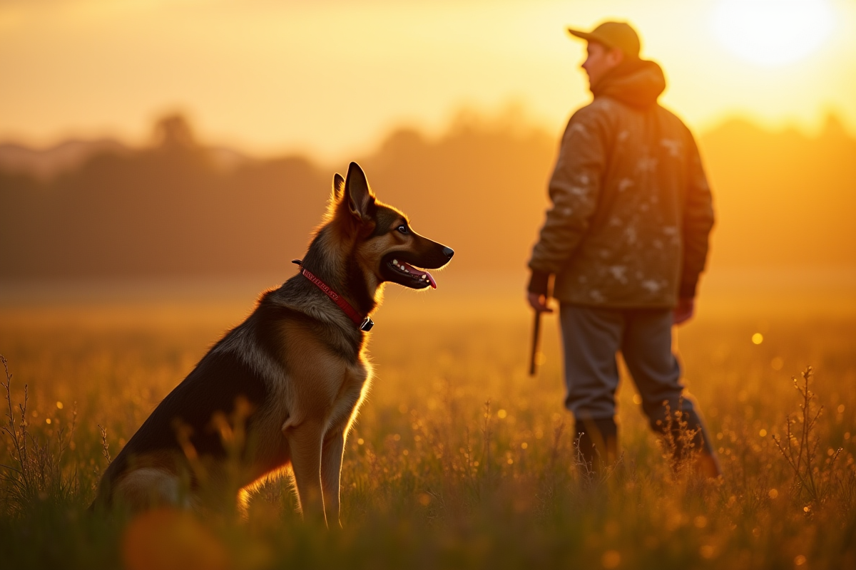 chien chasse