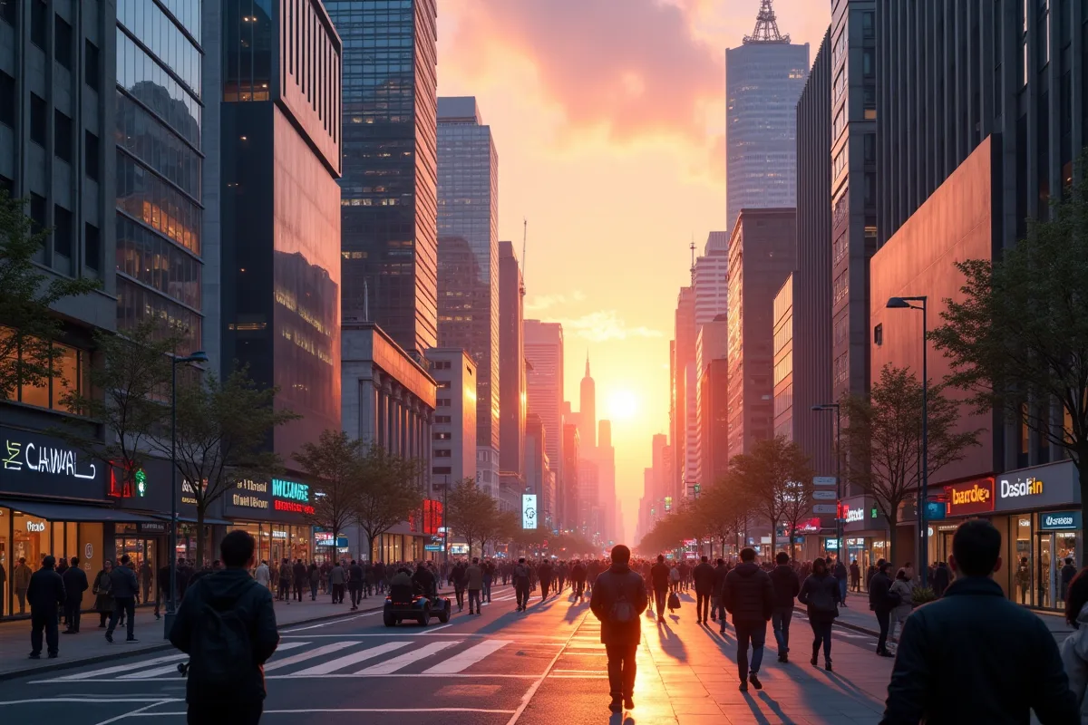 Schéma illustrant la définition et les catégories de zones urbaines