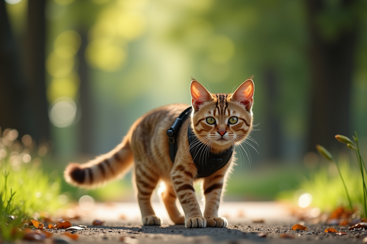 harnais chat