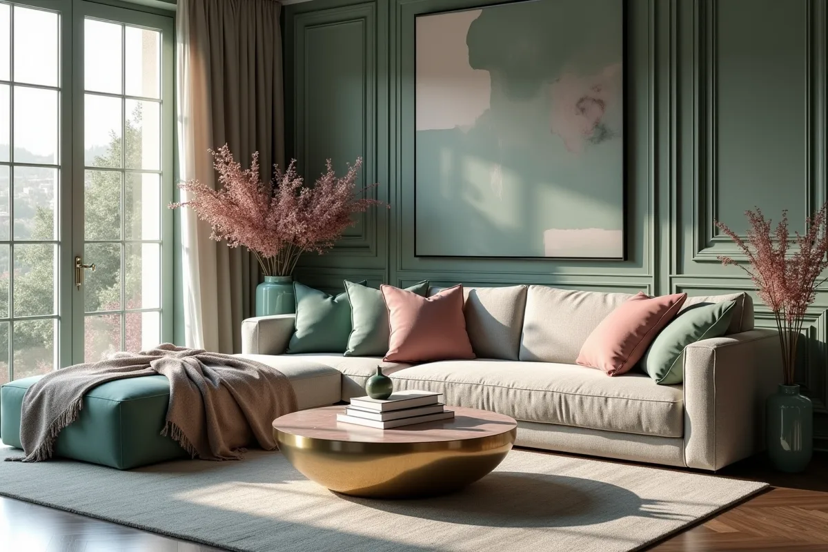 Palette de couleurs inspirée par la lettre D chez Dior