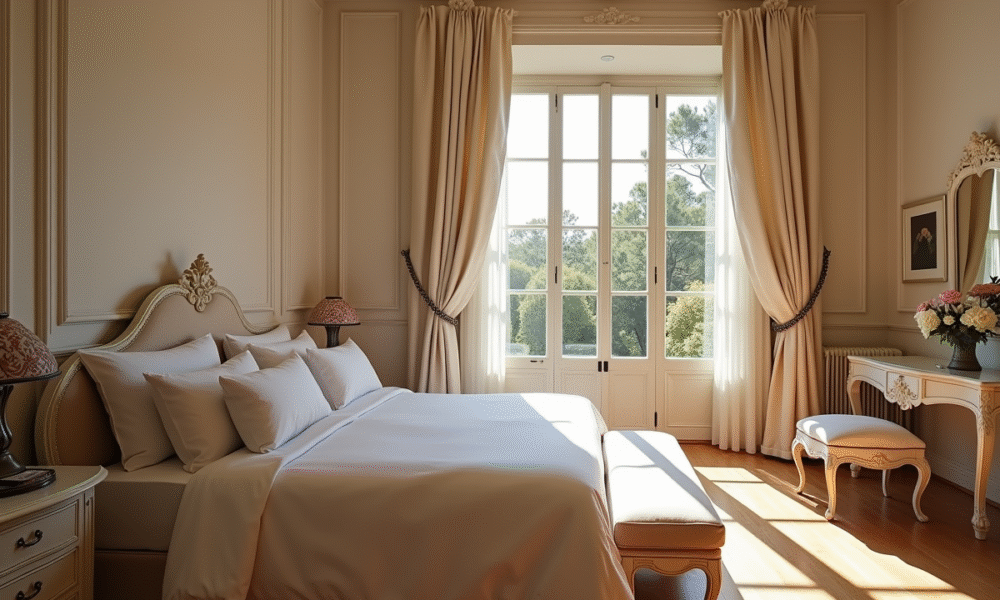 Suite romantique de luxe en Provence avec lit king size