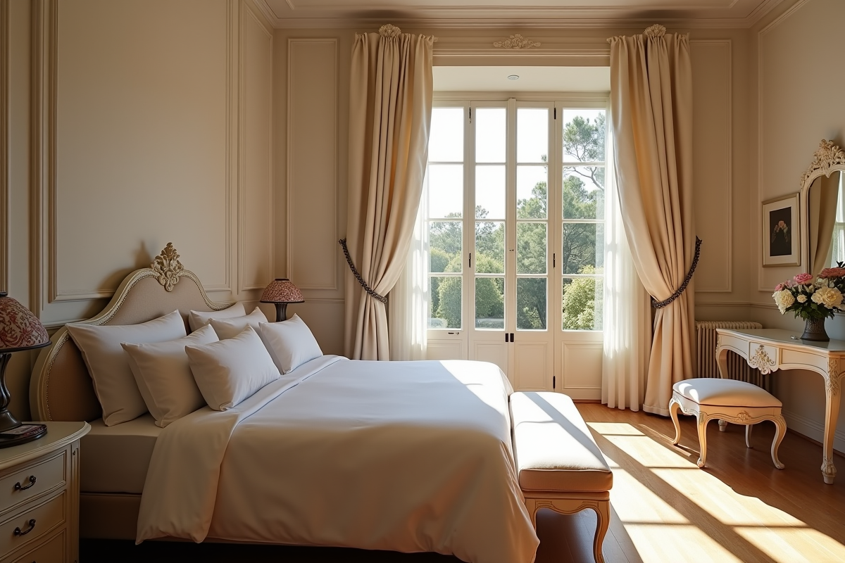 Suite romantique de luxe en Provence avec lit king size